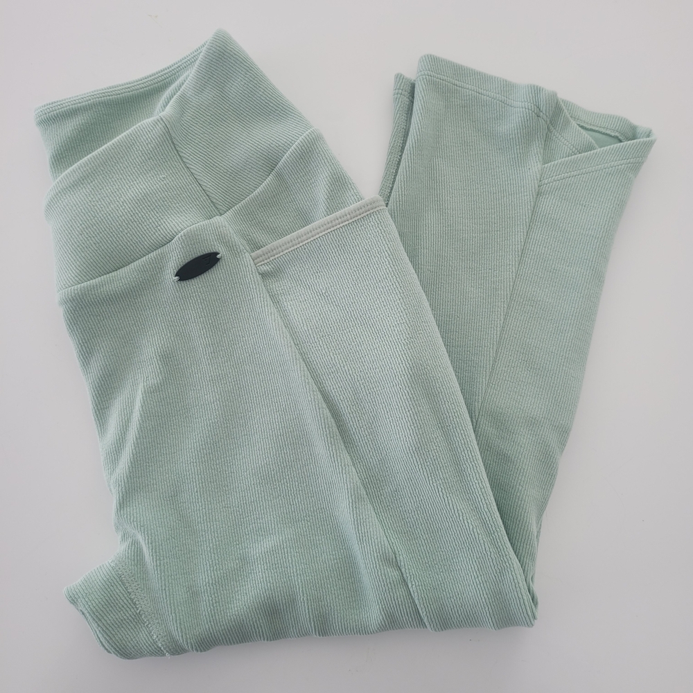 Gymshark Poise Cropped Leggings Light Green Legging Capris Size M - Picture 5 of 11